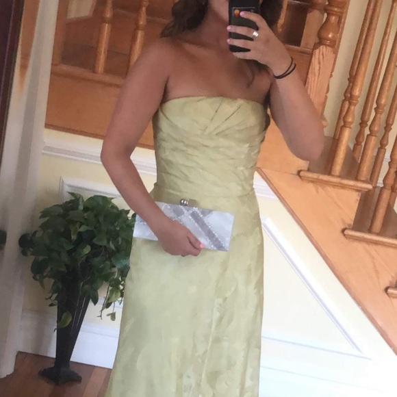 Vintage Dress, Vintage Green Dress, Carmen Marc Valvo, Couture Dress - Picture 4 of 4